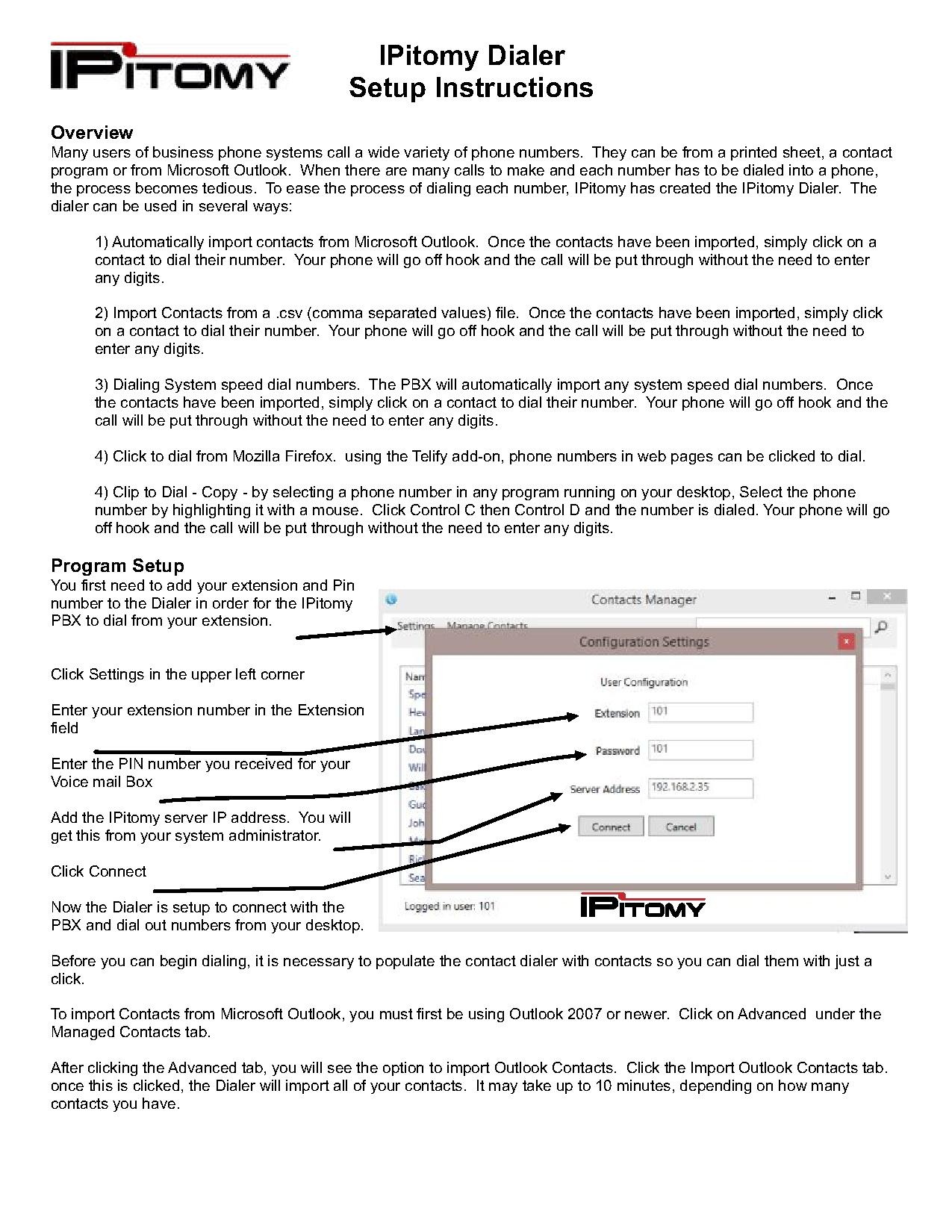 IPitomy Dialer App.pdf